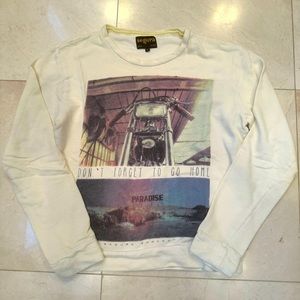 MENS MEDIUM SEGURA GRAPHIC CREWNECK